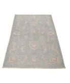 Serenity 3'2'' X 5'1'' Hand-Knotted Wool Rug 3'2'' x 5'1'' (95 X 153) / Grey / Grey