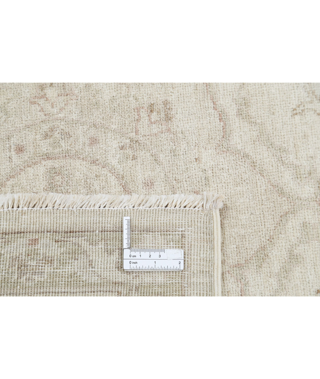 Serenity 9'11'' X 13'7'' Hand-Knotted Wool Rug 9'11'' x 13'7'' (298 X 408) / Ivory / Grey