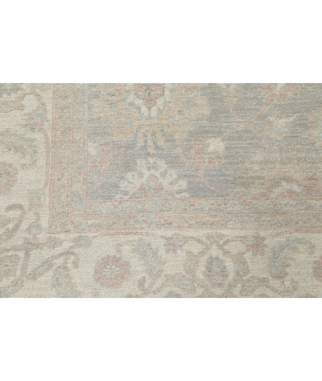 Serenity 8'0'' X 9'7'' Hand-Knotted Wool Rug 8'0'' x 9'7'' (240 X 288) / Grey / Ivory