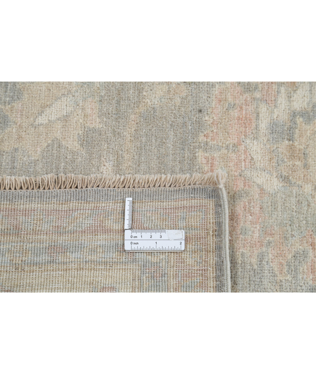 Serenity 8'0'' X 9'7'' Hand-Knotted Wool Rug 8'0'' x 9'7'' (240 X 288) / Grey / Ivory