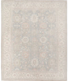 Serenity 8'0'' X 9'7'' Hand-Knotted Wool Rug 8'0'' x 9'7'' (240 X 288) / Grey / Ivory