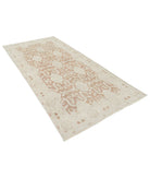 Serenity 4'8'' X 9'8'' Hand-Knotted Wool Rug 4'8'' x 9'8'' (140 X 290) / Tan / Ivory