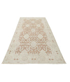 Serenity 4'8'' X 9'8'' Hand-Knotted Wool Rug 4'8'' x 9'8'' (140 X 290) / Tan / Ivory