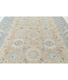 Serenity 9'9'' X 12'6'' Hand-Knotted Wool Rug 9'9'' x 12'6'' (293 X 375) / Peach / Blue