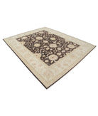 Serenity 7'11'' X 9'7'' Hand-Knotted Wool Rug 7'11'' x 9'7'' (238 X 288) / Black / Ivory