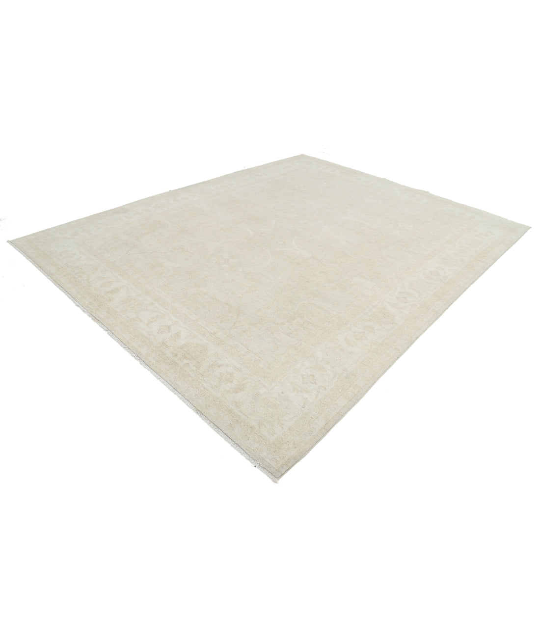 Serenity 8'11'' X 11'2'' Hand-Knotted Wool Rug 8'11'' x 11'2'' (268 X 335) / Grey / Ivory