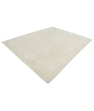 Serenity 8'11'' X 11'2'' Hand-Knotted Wool Rug 8'11'' x 11'2'' (268 X 335) / Grey / Ivory