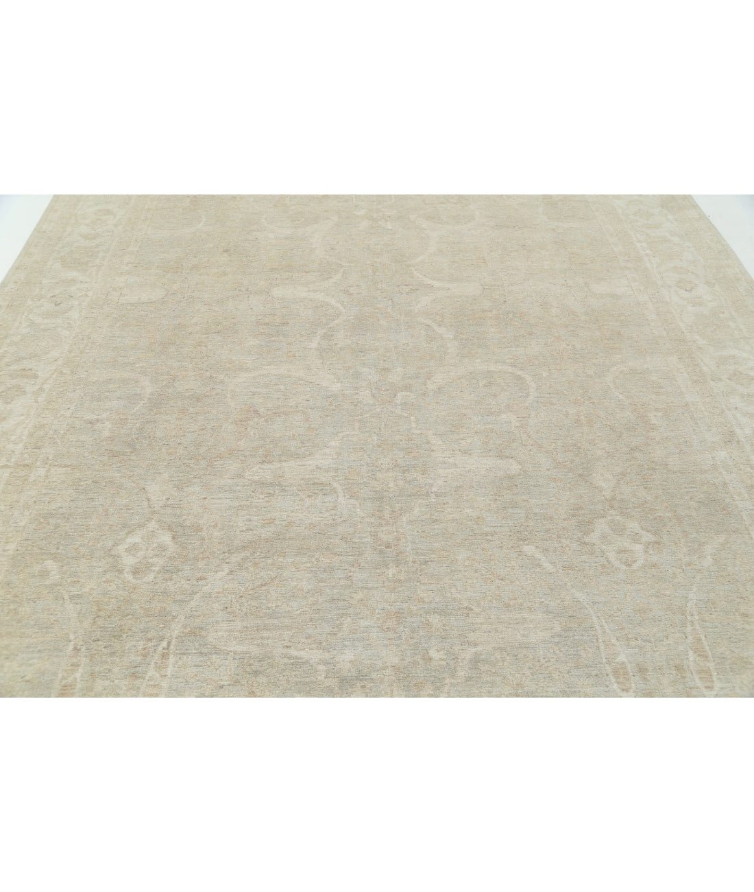 Serenity 8'11'' X 11'2'' Hand-Knotted Wool Rug 8'11'' x 11'2'' (268 X 335) / Grey / Ivory