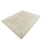 Serenity 6'4'' X 8'0'' Hand-Knotted Wool Rug 6'4'' x 8'0'' (190 X 240) / Taupe / Ivory