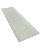 Serenity 2'7'' X 8'0'' Hand-Knotted Wool Rug 2'7'' x 8'0'' (78 X 240) / Green / Ivory