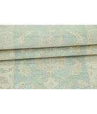 Serenity 2'7'' X 8'0'' Hand-Knotted Wool Rug 2'7'' x 8'0'' (78 X 240) / Green / Ivory