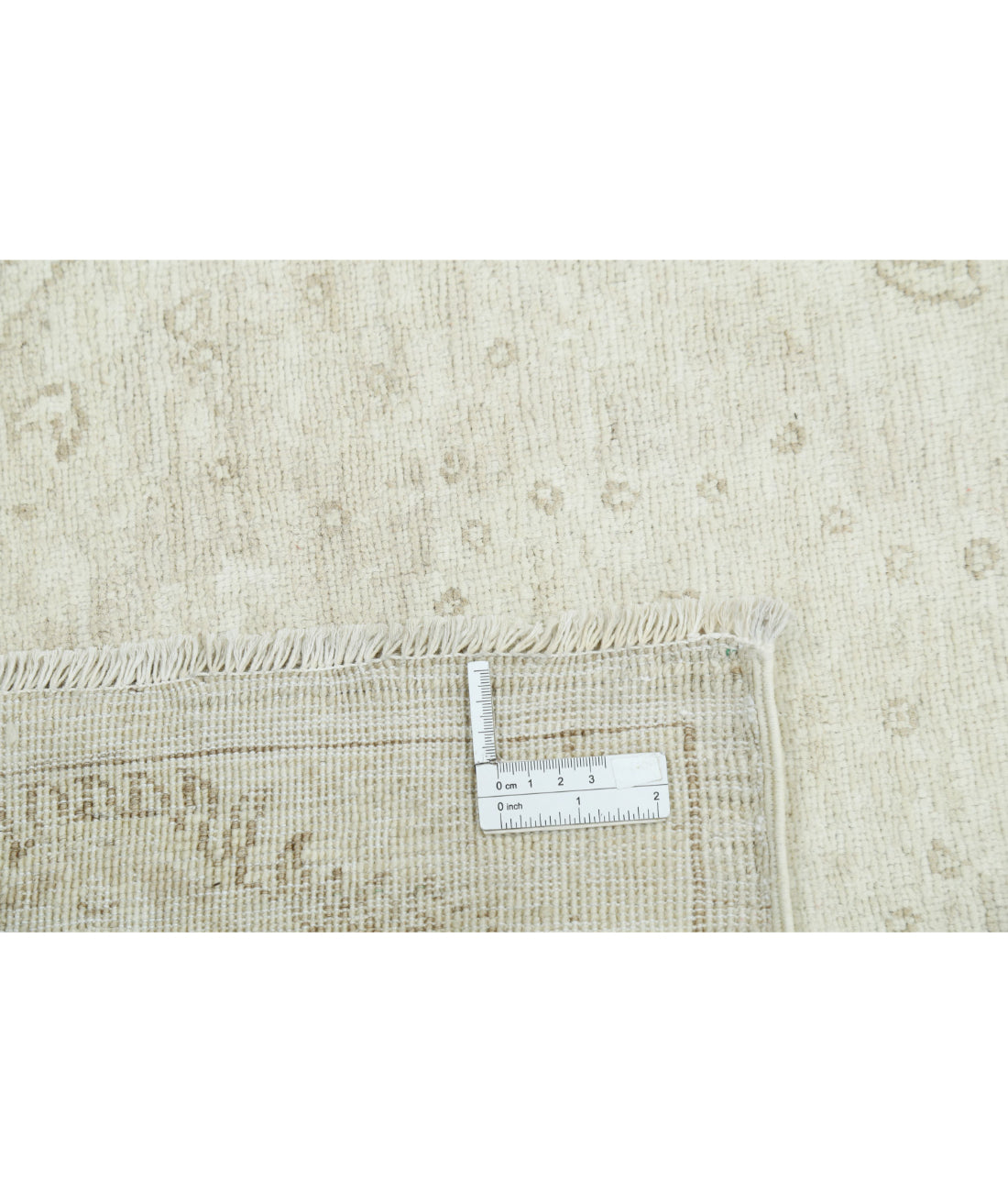 Serenity 7'9'' X 9'9'' Hand-Knotted Wool Rug 7'9'' x 9'9'' (233 X 293) / Ivory / Ivory