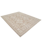 Serenity 7'10'' X 9'9'' Hand-Knotted Wool Rug 7'10'' x 9'9'' (235 X 293) / Taupe / Ivory