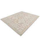 Serenity 7'10'' X 9'9'' Hand-Knotted Wool Rug 7'10'' x 9'9'' (235 X 293) / Taupe / Ivory