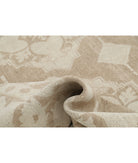 Serenity 7'10'' X 9'9'' Hand-Knotted Wool Rug 7'10'' x 9'9'' (235 X 293) / Taupe / Ivory