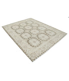 Serenity 6'6'' X 8'6'' Hand-Knotted Wool Rug 6'6'' x 8'6'' (195 X 255) / Brown / Ivory