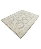 Serenity 6'6'' X 8'6'' Hand-Knotted Wool Rug 6'6'' x 8'6'' (195 X 255) / Brown / Ivory