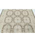 Serenity 6'6'' X 8'6'' Hand-Knotted Wool Rug 6'6'' x 8'6'' (195 X 255) / Brown / Ivory