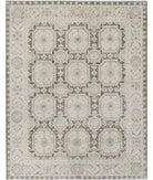 Serenity 6'6'' X 8'6'' Hand-Knotted Wool Rug 6'6'' x 8'6'' (195 X 255) / Brown / Ivory