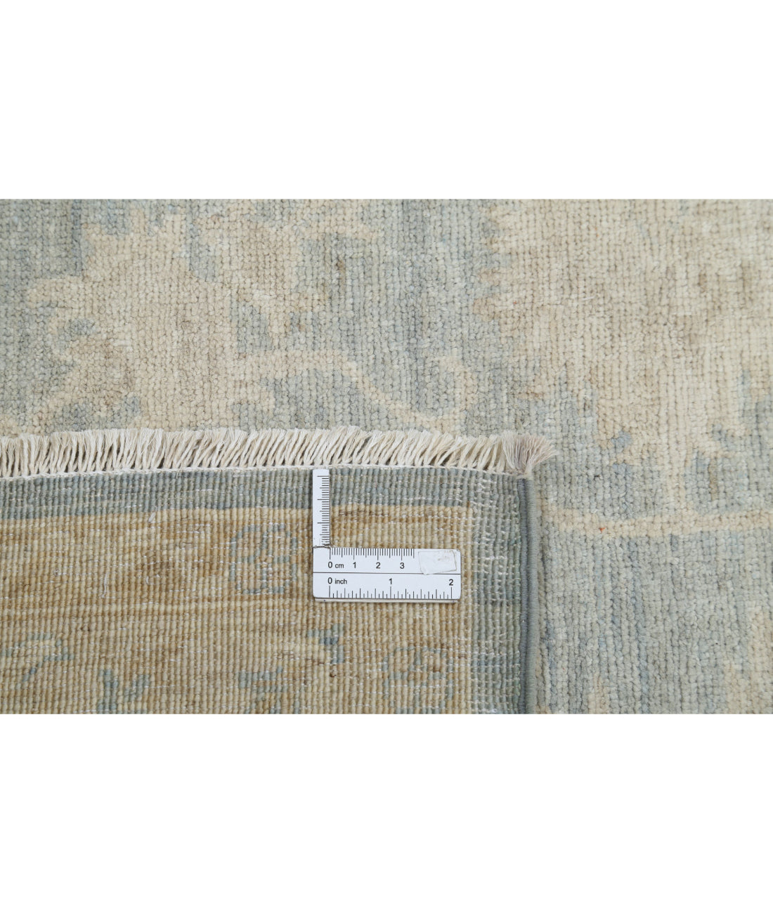 Serenity 7'10'' X 11'3'' Hand-Knotted Wool Rug 7'10'' x 11'3'' (235 X 338) / Blue / Ivory