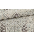 Serenity 2'6'' X 9'5'' Hand-Knotted Wool Rug 2'6'' x 9'5'' (75 X 283) / Grey / Ivory