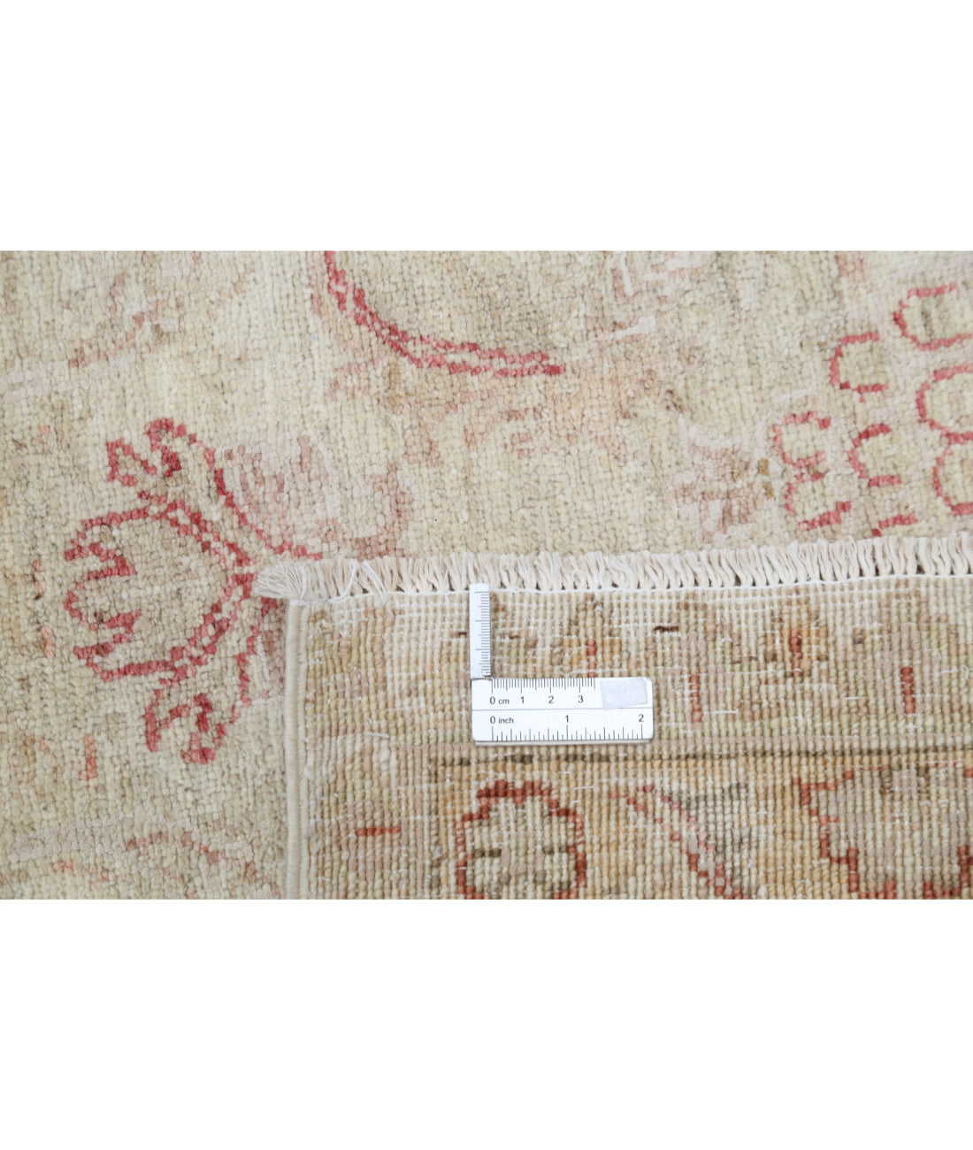 Serenity 8'10'' X 11'5'' Hand-Knotted Wool Rug 8'10'' x 11'5'' (265 X 343) / Ivory / Red