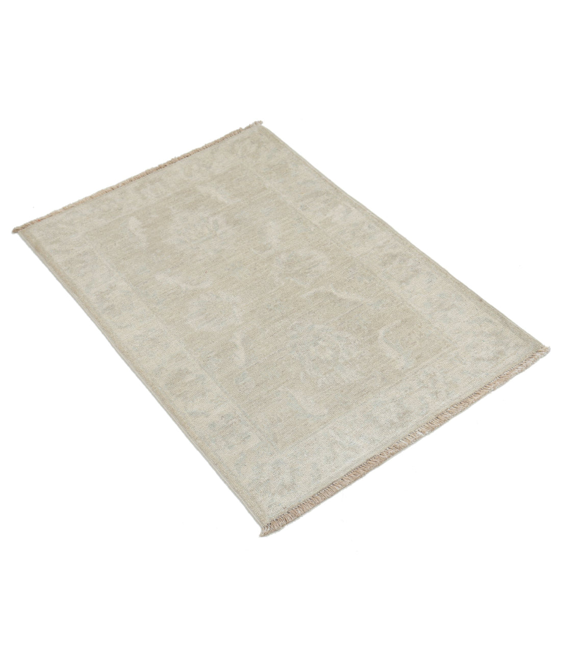 Serenity 2'2'' X 3'1'' Hand-Knotted Wool Rug 2'2'' x 3'1'' (65 X 93) / Beige / Ivory