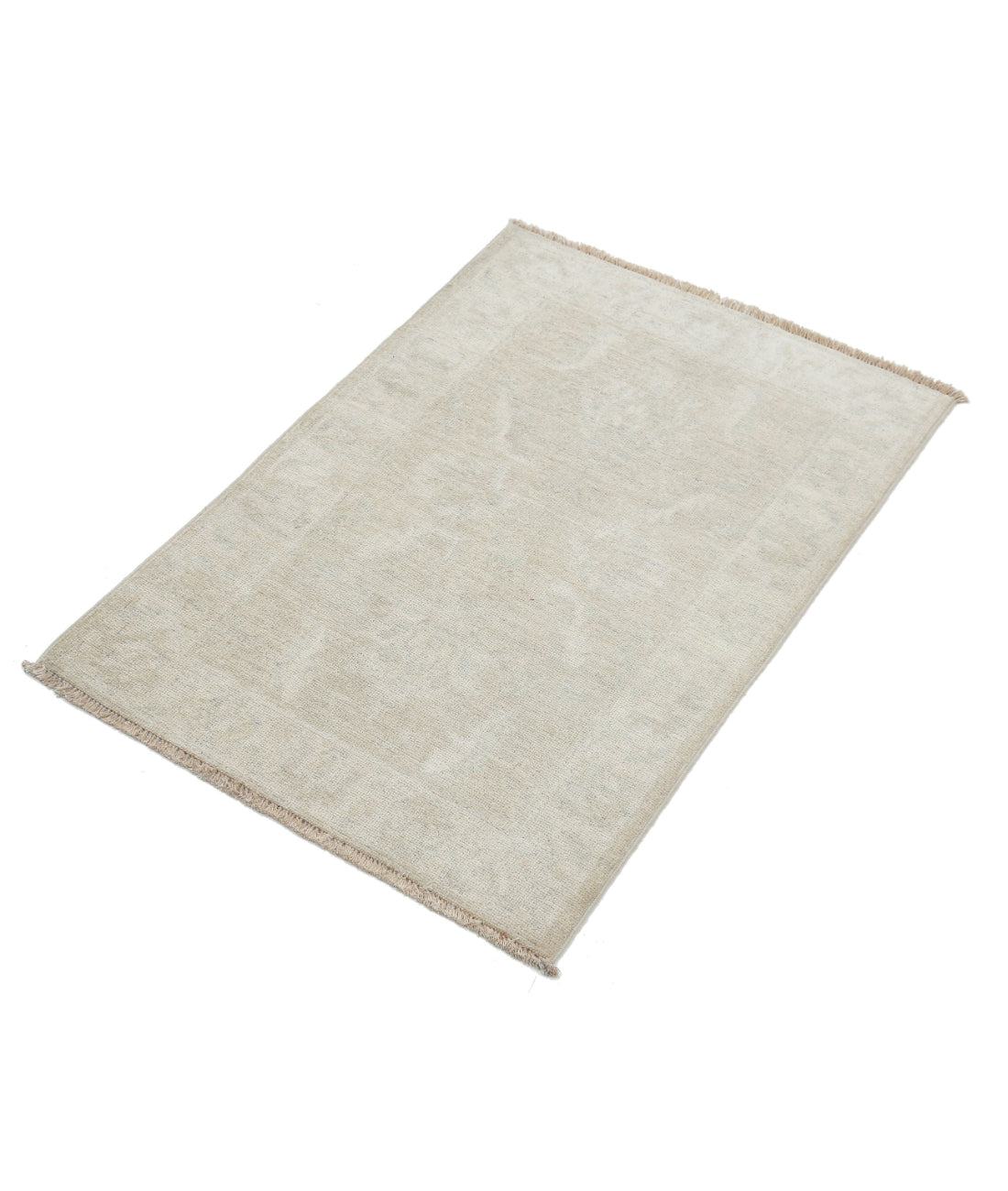 Serenity 2'2'' X 3'1'' Hand-Knotted Wool Rug 2'2'' x 3'1'' (65 X 93) / Beige / Ivory