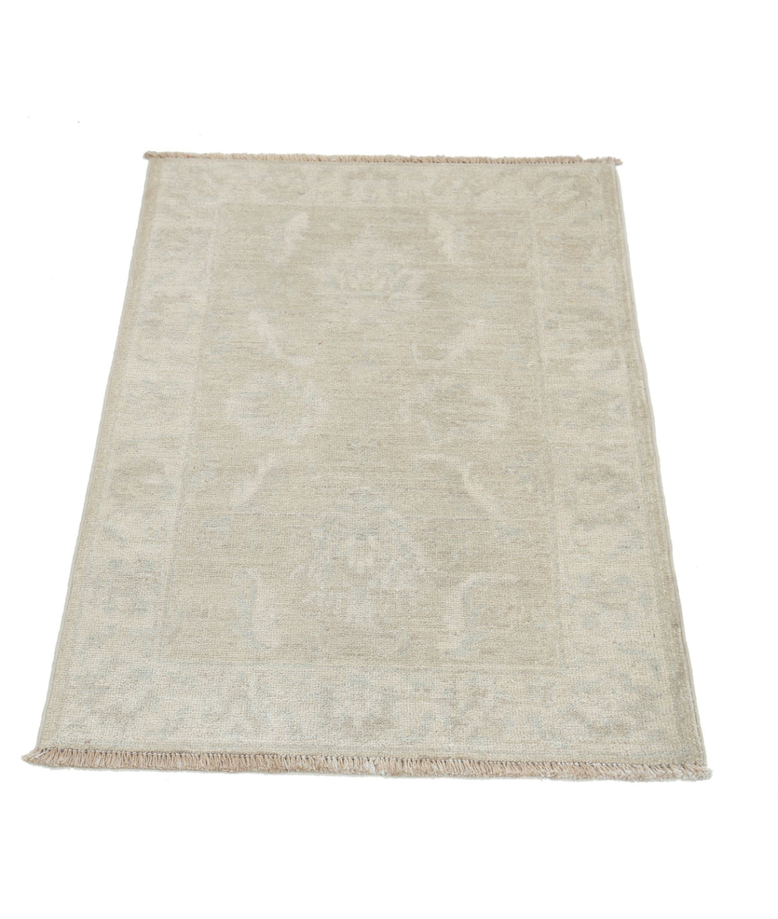 Serenity 2'2'' X 3'1'' Hand-Knotted Wool Rug 2'2'' x 3'1'' (65 X 93) / Beige / Ivory