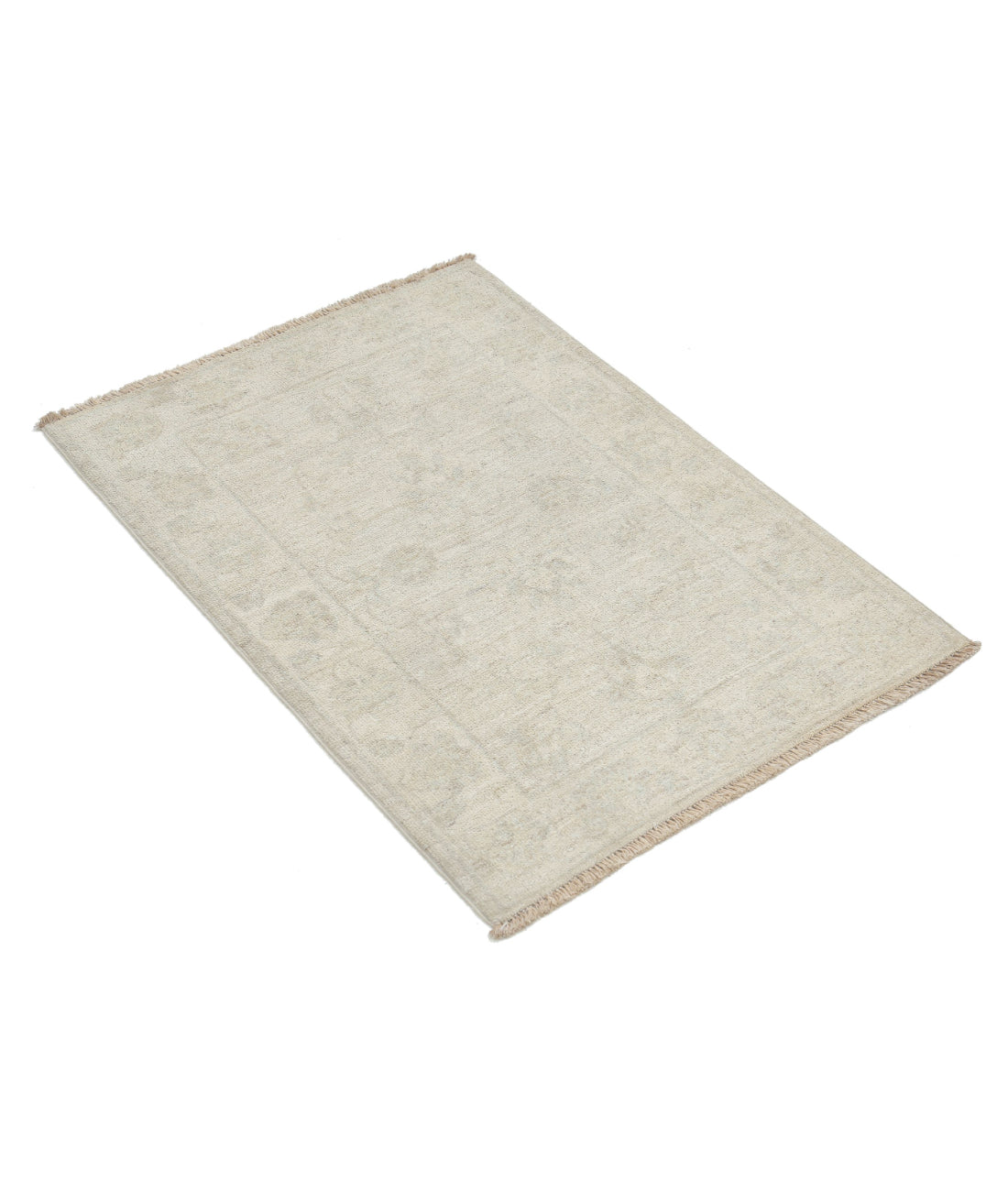 Serenity 2'2'' X 3'1'' Hand-Knotted Wool Rug 2'2'' x 3'1'' (65 X 93) / Beige / Ivory