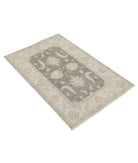 Serenity 2'7'' X 3'11'' Hand-Knotted Wool Rug 2'7'' x 3'11'' (78 X 118) / Brown / Ivory