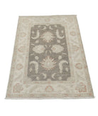 Serenity 2'7'' X 3'11'' Hand-Knotted Wool Rug 2'7'' x 3'11'' (78 X 118) / Brown / Ivory