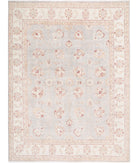 Serenity 8'9'' X 11'6'' Hand-Knotted Wool Rug 8'9'' x 11'6'' (263 X 345) / Grey / Ivory