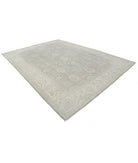 Serenity 9'7'' X 12'10'' Hand-Knotted Wool Rug 9'7'' x 12'10'' (288 X 385) / Grey / Ivory