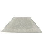 Serenity 9'7'' X 12'10'' Hand-Knotted Wool Rug 9'7'' x 12'10'' (288 X 385) / Grey / Ivory