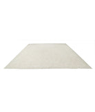 Serenity 12'2'' X 14'10'' Hand-Knotted Wool Rug 12'2'' x 14'10'' (365 X 445) / Ivory / Green