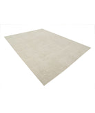 Serenity 8'9'' X 11'7'' Hand-Knotted Wool Rug 8'9'' x 11'7'' (263 X 348) / Taupe / Ivory