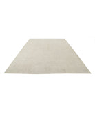 Serenity 8'9'' X 11'7'' Hand-Knotted Wool Rug 8'9'' x 11'7'' (263 X 348) / Taupe / Ivory