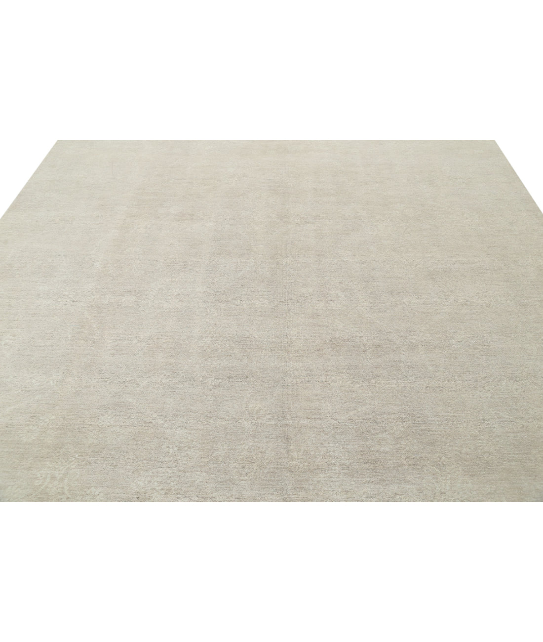 Serenity 8'9'' X 11'7'' Hand-Knotted Wool Rug 8'9'' x 11'7'' (263 X 348) / Taupe / Ivory