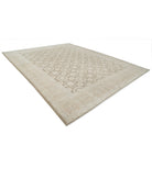 Serenity 7'8'' X 9'10'' Hand-Knotted Wool Rug 7'8'' x 9'10'' (230 X 295) / Taupe / Ivory