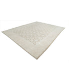 Serenity 7'8'' X 9'10'' Hand-Knotted Wool Rug 7'8'' x 9'10'' (230 X 295) / Taupe / Ivory