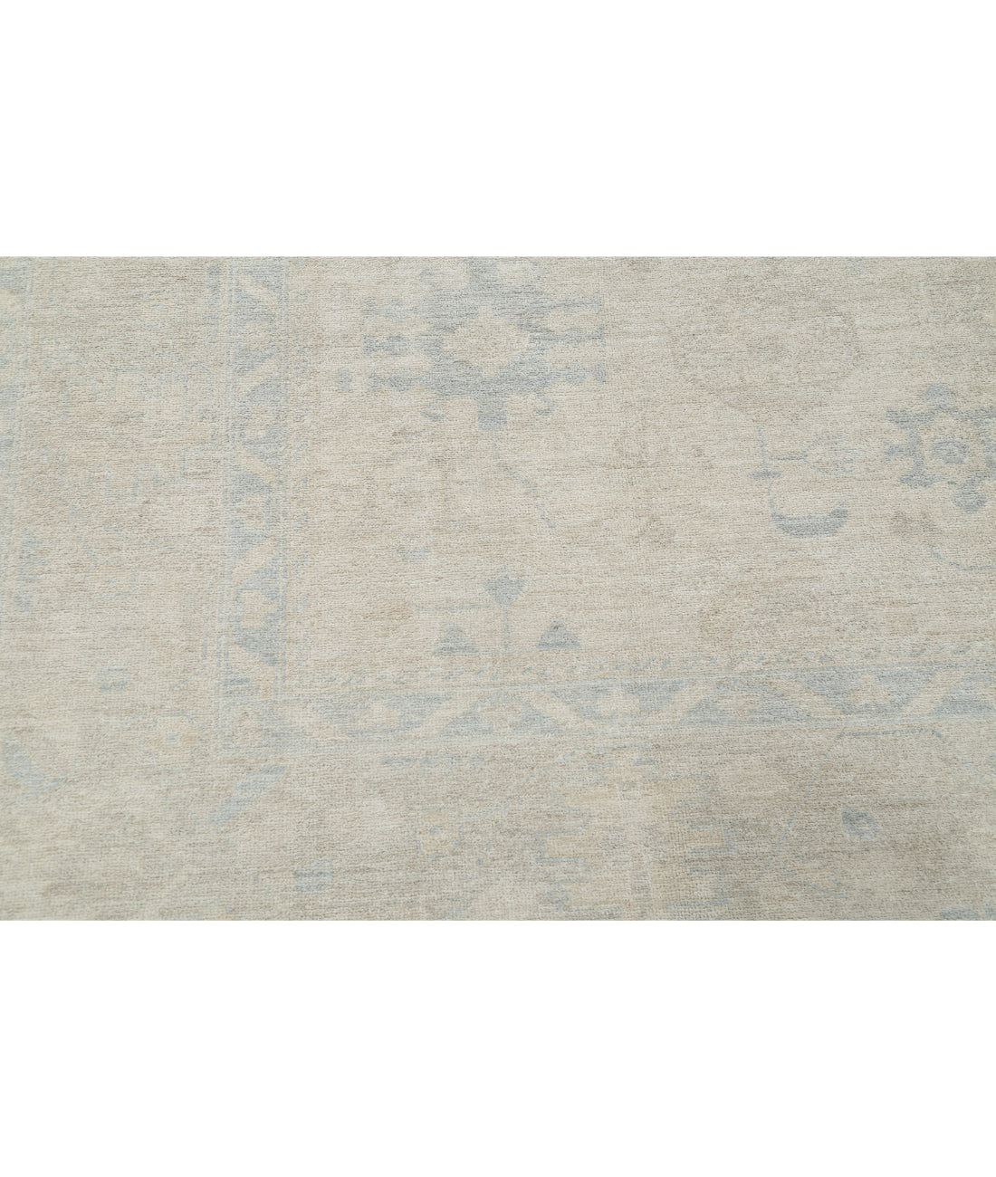 Serenity 8'1'' X 9'6'' Hand-Knotted Wool Rug 8'1'' x 9'6'' (243 X 285) / Ivory / Ivory