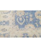 Serenity 8'1'' X 9'9'' Hand-Knotted Wool Rug 8'1'' x 9'9'' (243 X 293) / Blue / Ivory