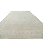 Serenity 13'2'' X 20'6'' Hand-Knotted Wool Rug 13'2'' x 20'6'' (395 X 615) / Green / Ivory