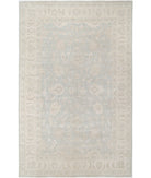 Serenity 13'2'' X 20'6'' Hand-Knotted Wool Rug 13'2'' x 20'6'' (395 X 615) / Green / Ivory