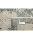 Serenity 12'10'' X 15'7'' Hand-Knotted Wool Rug 12'10'' x 15'7'' (385 X 468) / Green / Ivory