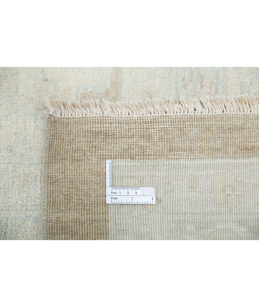 Serenity 11'9'' X 14'4'' Hand-Knotted Wool Rug 11'9'' x 14'4'' (353 X 430) / Taupe / Ivory