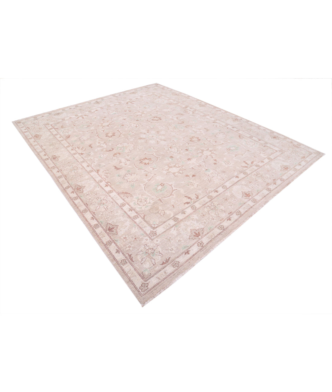 Serenity 8'0'' X 9'7'' Hand-Knotted Wool Rug 8'0'' x 9'7'' (240 X 288) / Taupe / Taupe