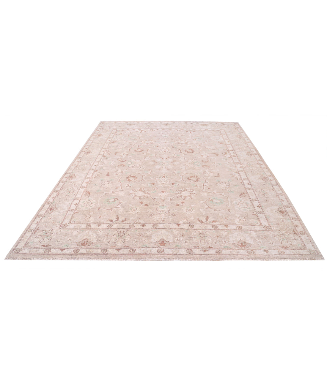 Serenity 8'0'' X 9'7'' Hand-Knotted Wool Rug 8'0'' x 9'7'' (240 X 288) / Taupe / Taupe