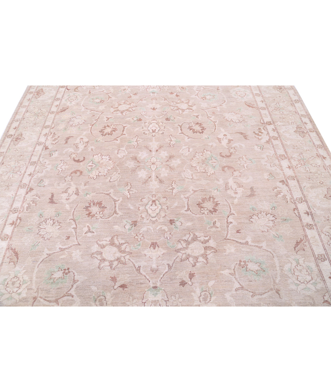 Serenity 8'0'' X 9'7'' Hand-Knotted Wool Rug 8'0'' x 9'7'' (240 X 288) / Taupe / Taupe